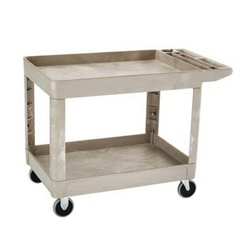 4520-89 BEIGE HVY DUTY CART EA 2-SHELF