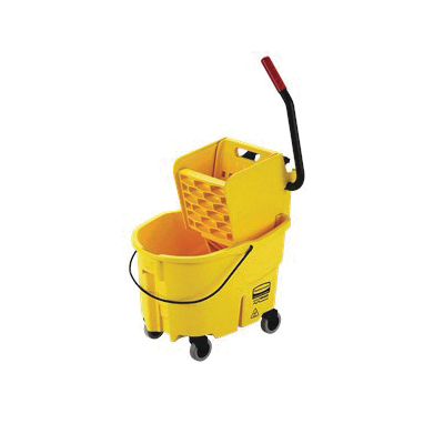 7480 26QT YLW BUCKET & WRINGERSIDE PRESS WRINGER  COMBO