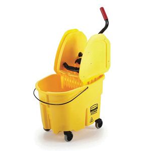 7577-88YLW BUCKET WRINGER35QT DOWN PRESS YLW COMBO