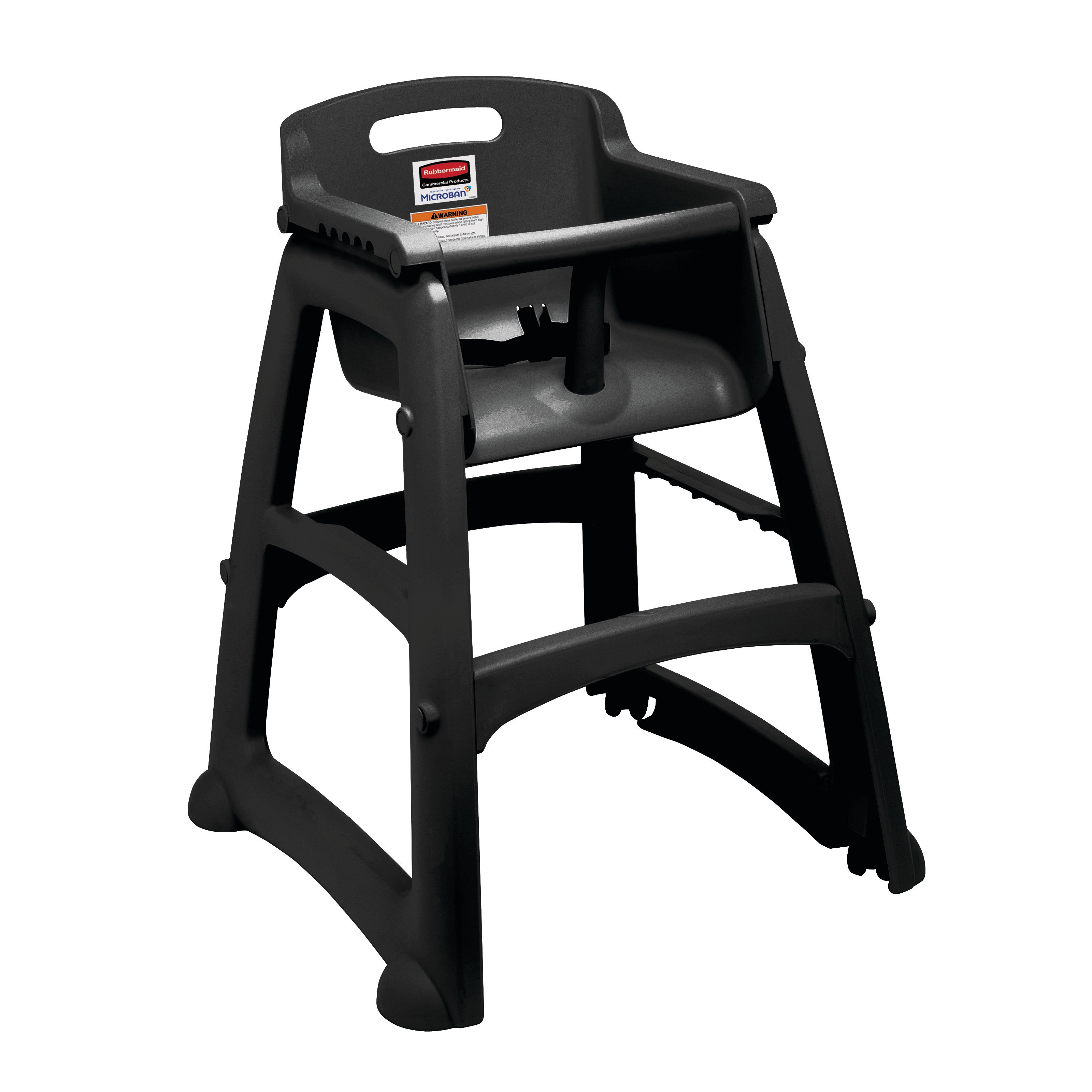 7806-08 BLACK HIGH CHAIRWITHOUT WHEEL