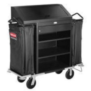 9T64 DELUXE HOUSEKEEPINGEA Black HIGH SECURITY CART S/0