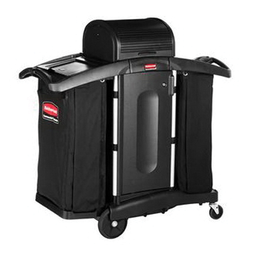 9T78 Black HOUSEKEEPING CART  EAHIGH SECURITY