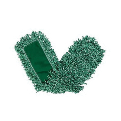 J855 36" Microfiber Loop Dust Mop, Green 12/cs  s/o