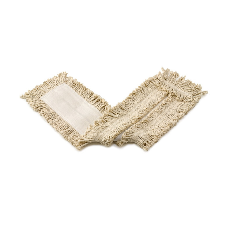 L255 DUSTMOP DISPOSABLE 5X3612CS COTTON PRETREATED CUT-END