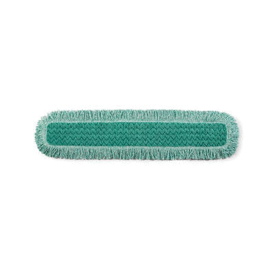 Q438 36" DUST MOP GREEN 6/CSMICROFIBER