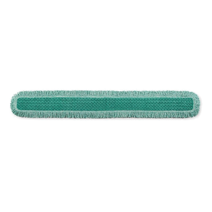 Q460 60" MICROFIBER DUST MOP 6/CS GREEN W/FRINGE