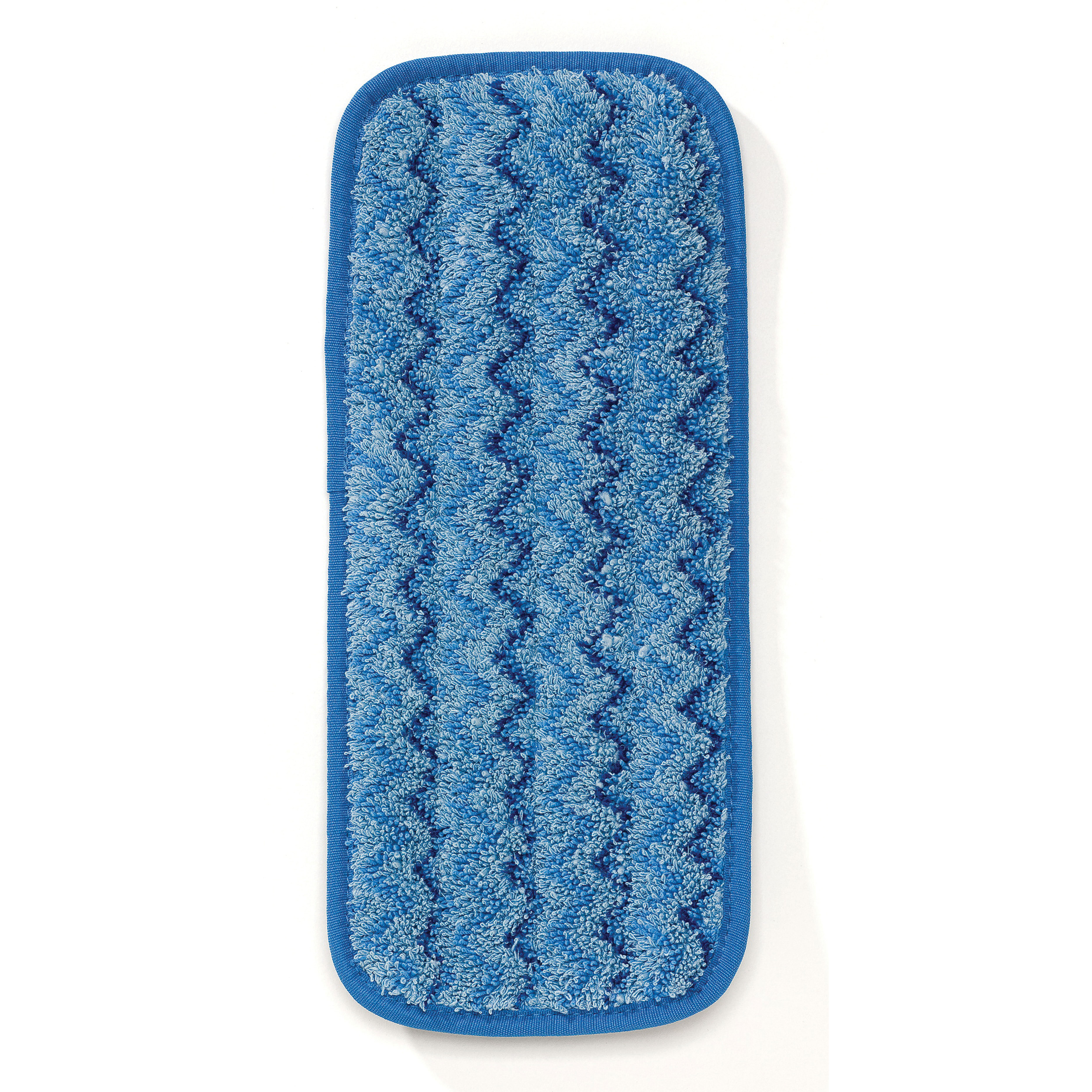 Q820 BLUE 11" WET PAD 6/CS MICROFIBER  S/O