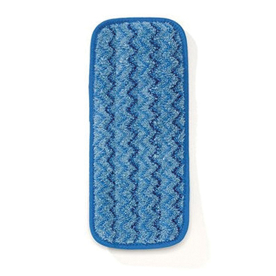 Q820 BLUE 11" WET PAD 6/CS MICROFIBER