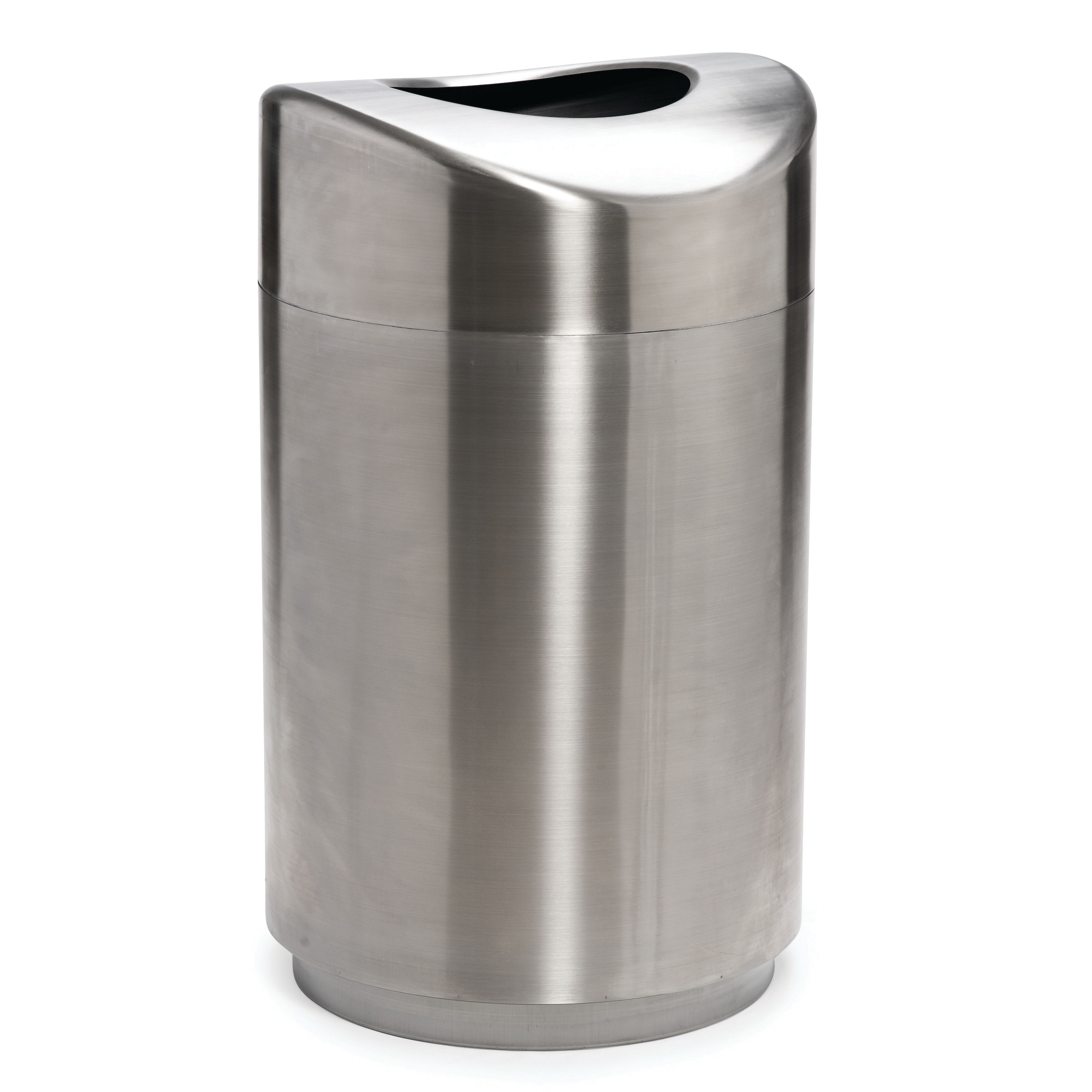 R2030SSPL  Eclipse Open Top 30gal Stainless Steel Waste Receptacle  ea