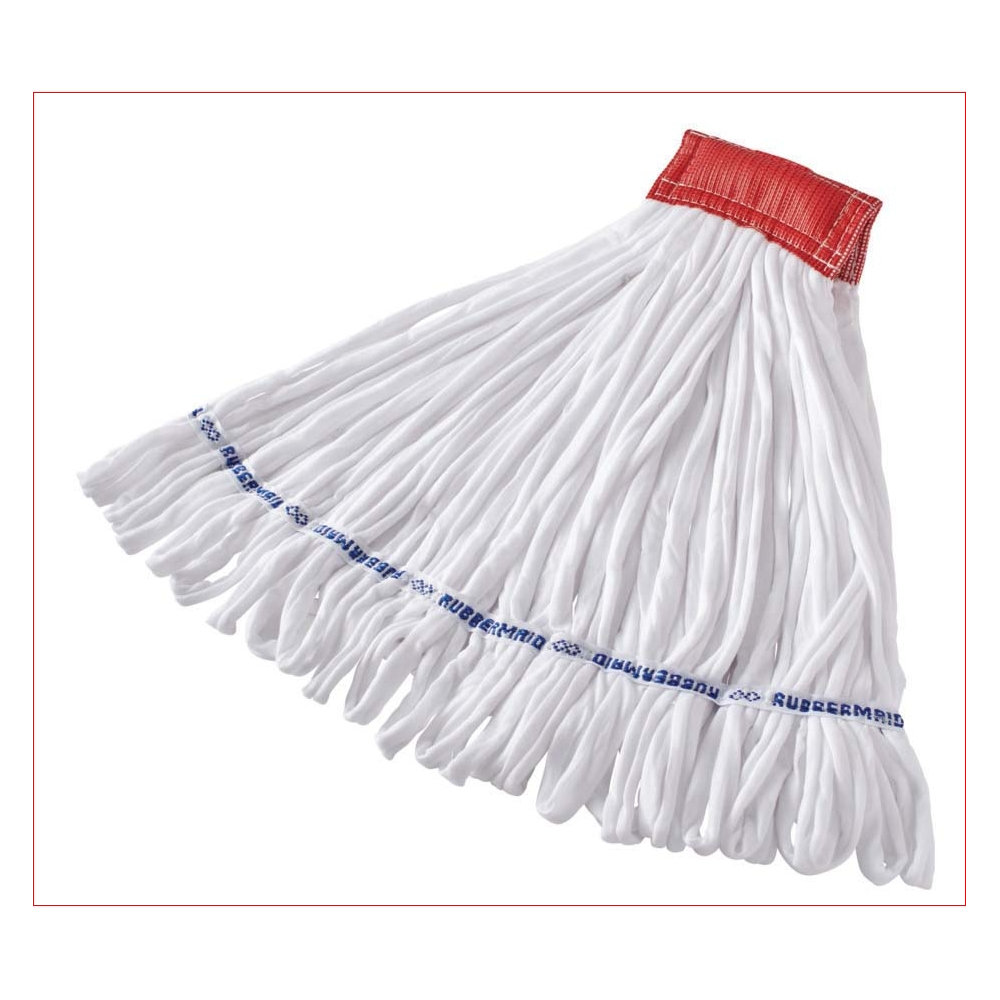 24oz Wet Mop WB White WB 12/cs