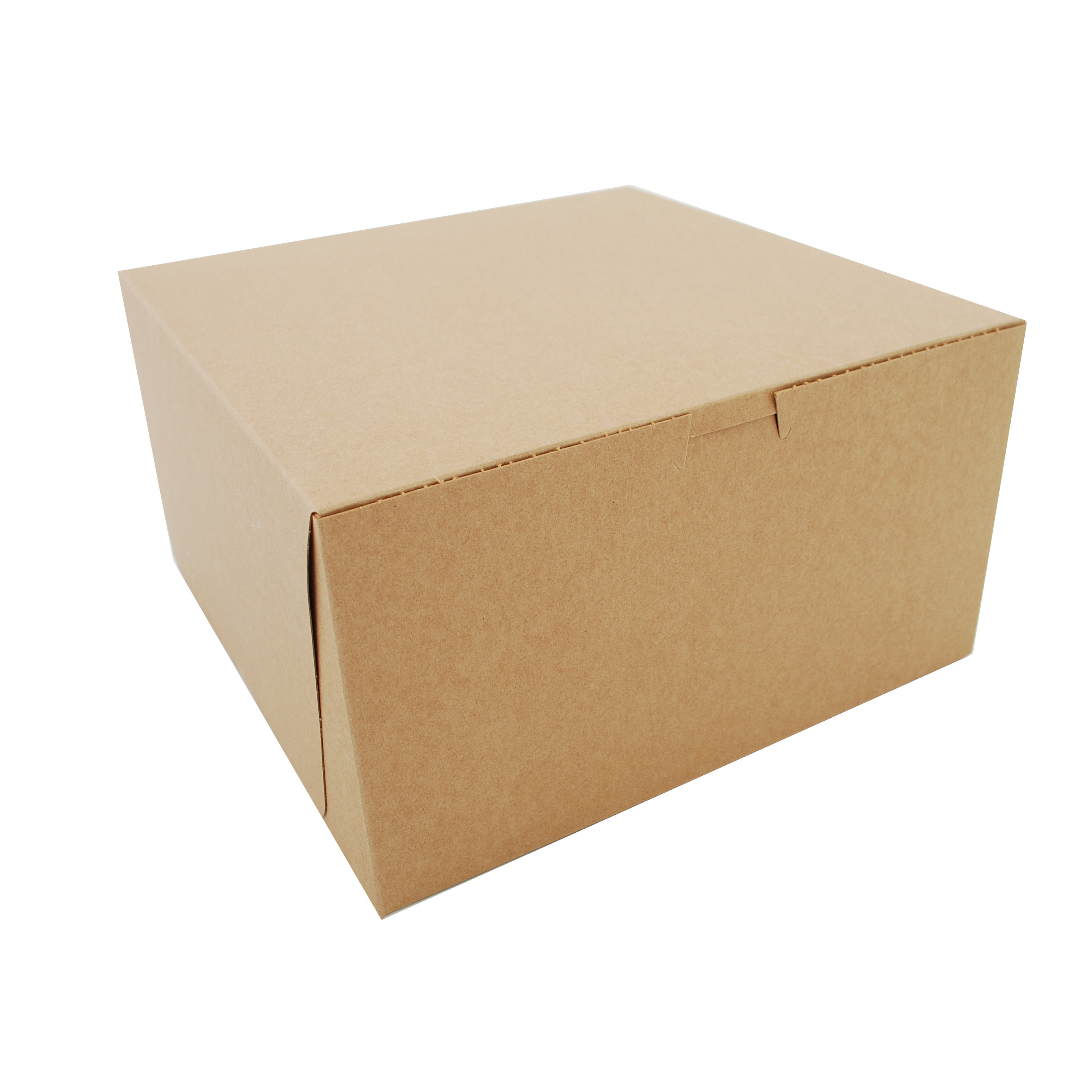 10X10X5.5 Kraft Bakery Box 100/CS