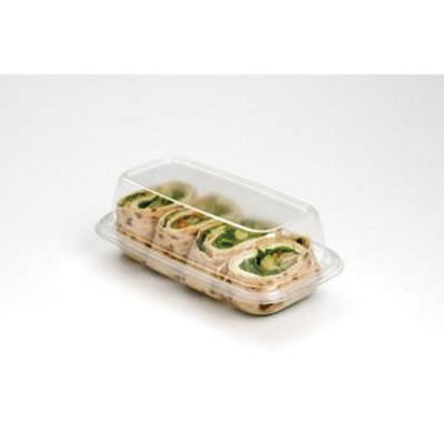 100805F300N Clear Sub Cont TE 8x4x1 300/cs