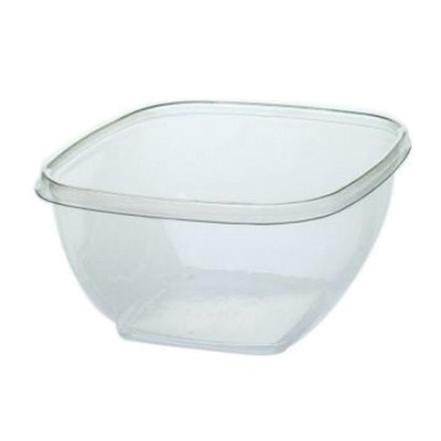 15016B500 16oz Clear SQ BOWL 500