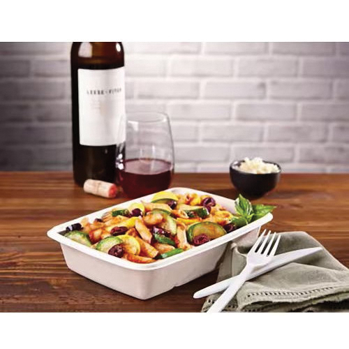 30oz Pulp Plus Rectangular Container 300/cs