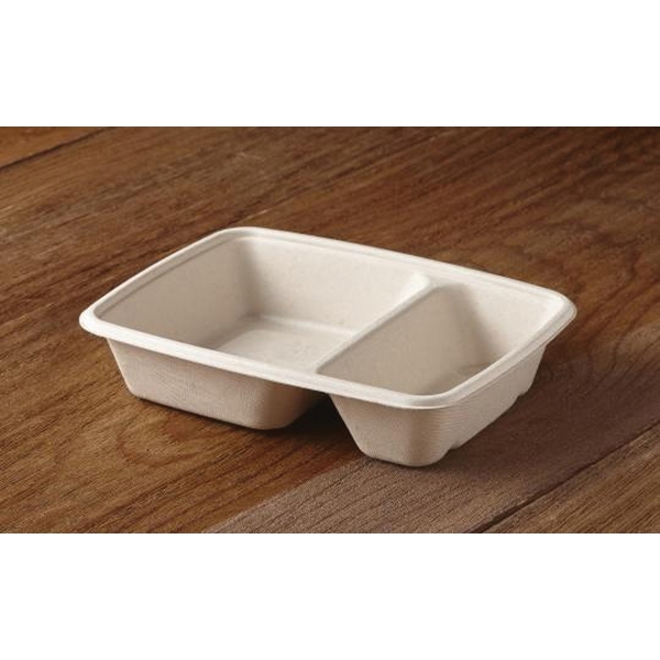 47090020D300 24oz 2 compartment Pulp Container 300/cs