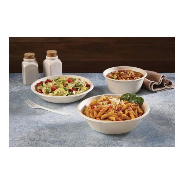 49032D300TPLS 32oz Pulp Round Bowl 300/cs