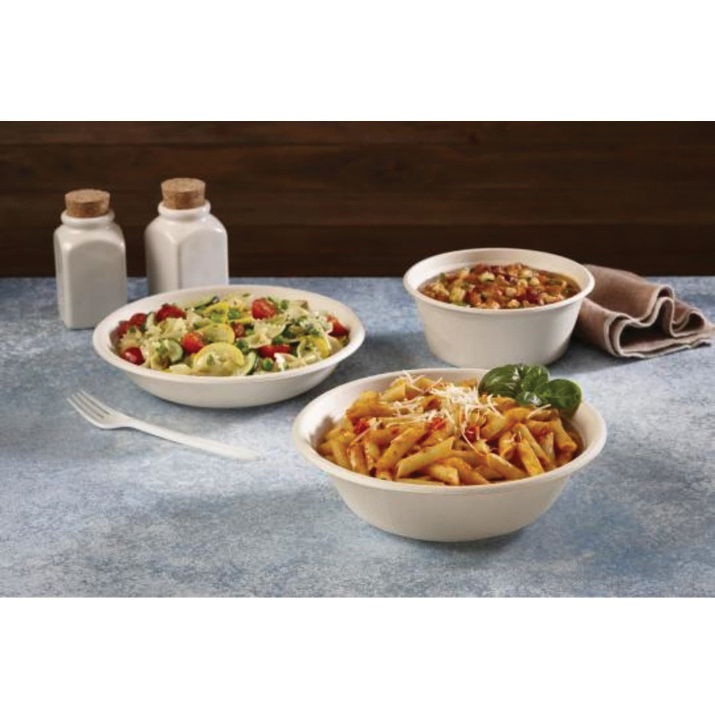49032D300ULT 32oz Pulp Ultra Round Bowl 300/cs