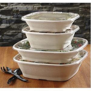 512240F025 PET LID F/160&240oz PULP BOWLS  25/CS