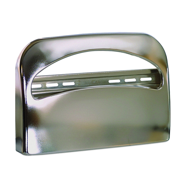 57725A 1/2-Fold Toilet Seat Cover Dispenser Stainless Steel 1ea (12ea/cs)