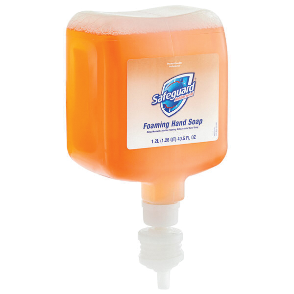 PGC47435 SAFEGUARD FOAM 4/1200ML ANTIBAC HAND