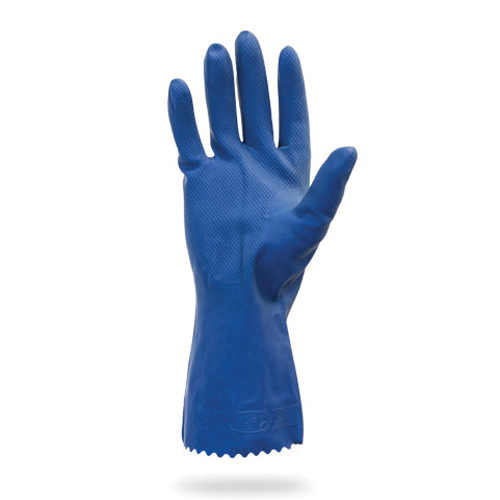 LG BLUE CANNERS GLOVE 10DZ/CSGRCL-LG-1SF  LATEX GLOVE