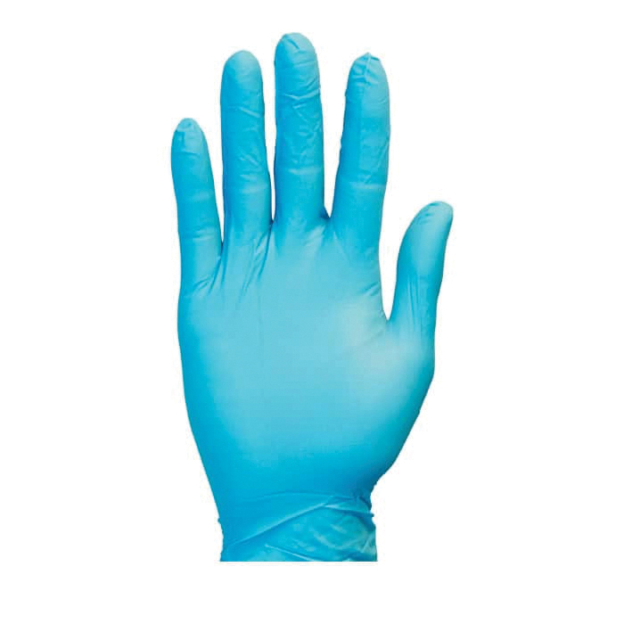 SM POWDER FREE GLOVE SYNTHETIC 10/100 BLUE