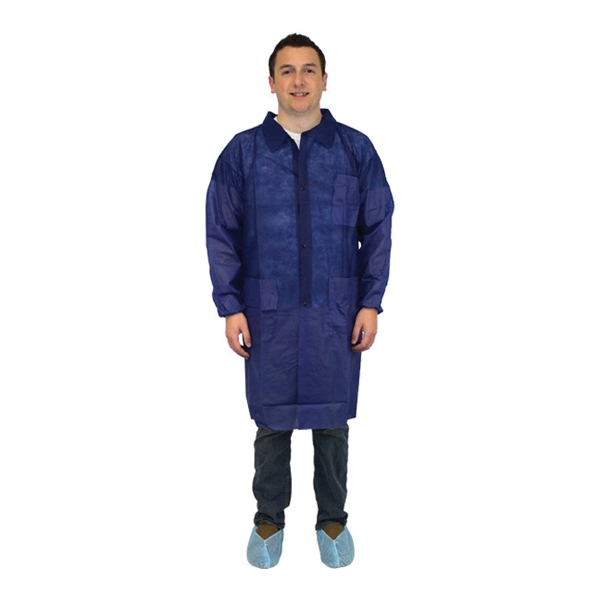 DLBL-2X BLU LAB COAT 30EA/CS30EA/CS.