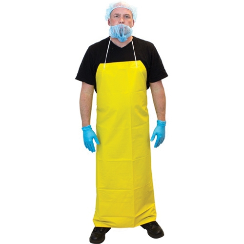 APRON DISHWASHING YELLOW 48" EA HEAVY DUTY 50/CS