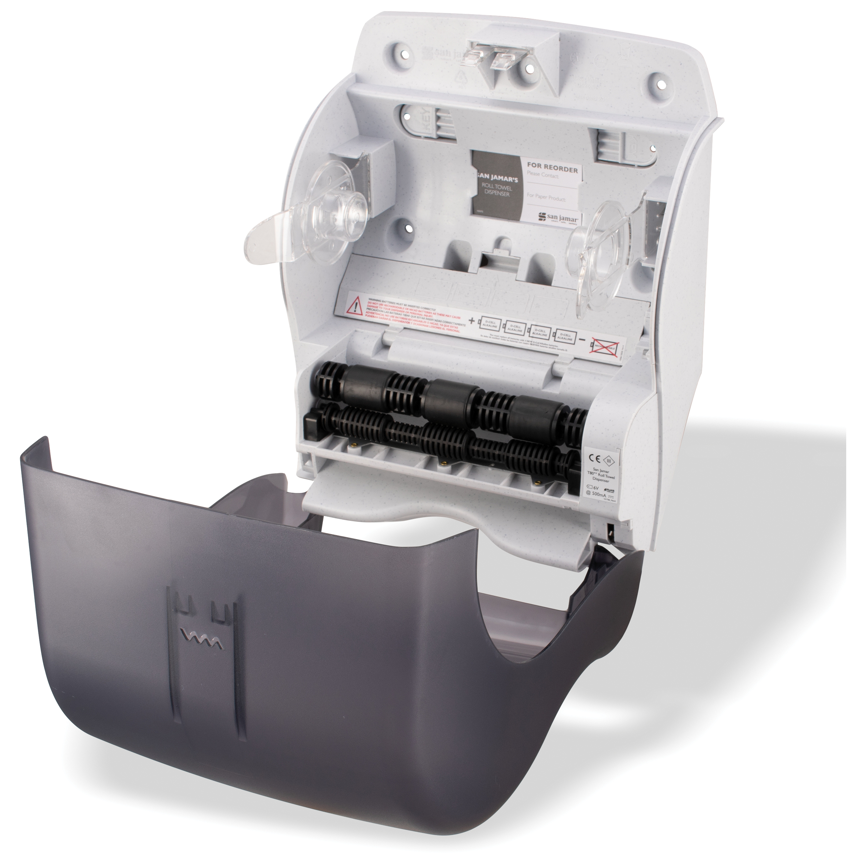 Classic Paper Towel Dispenser - Touchless Translucent Black Pearl - EA