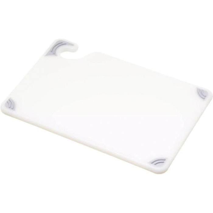 CBG6938WH CUTTING BOARD W/HOOK 6x9x3/8 WHITE EA - SPEC ORD