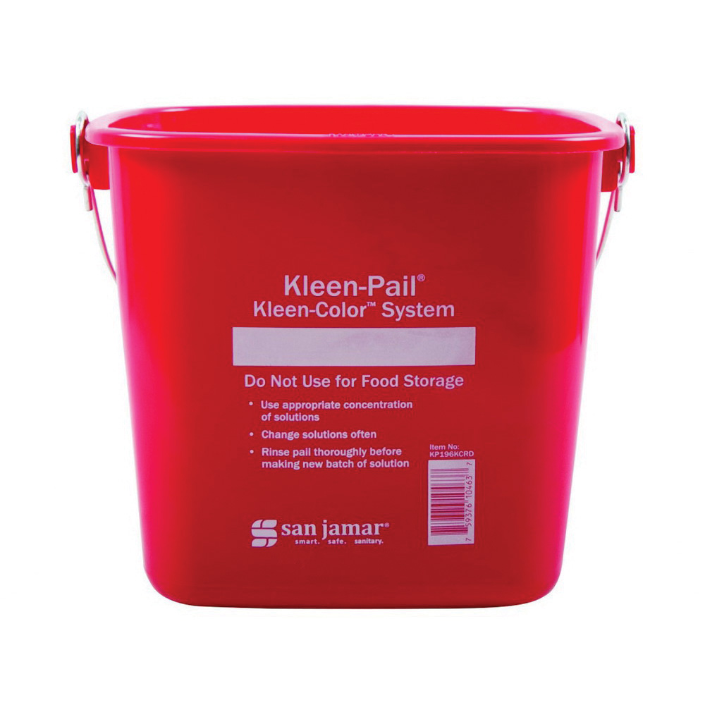 KP196KCRD KLEEN PAIL 6QT REDEA -