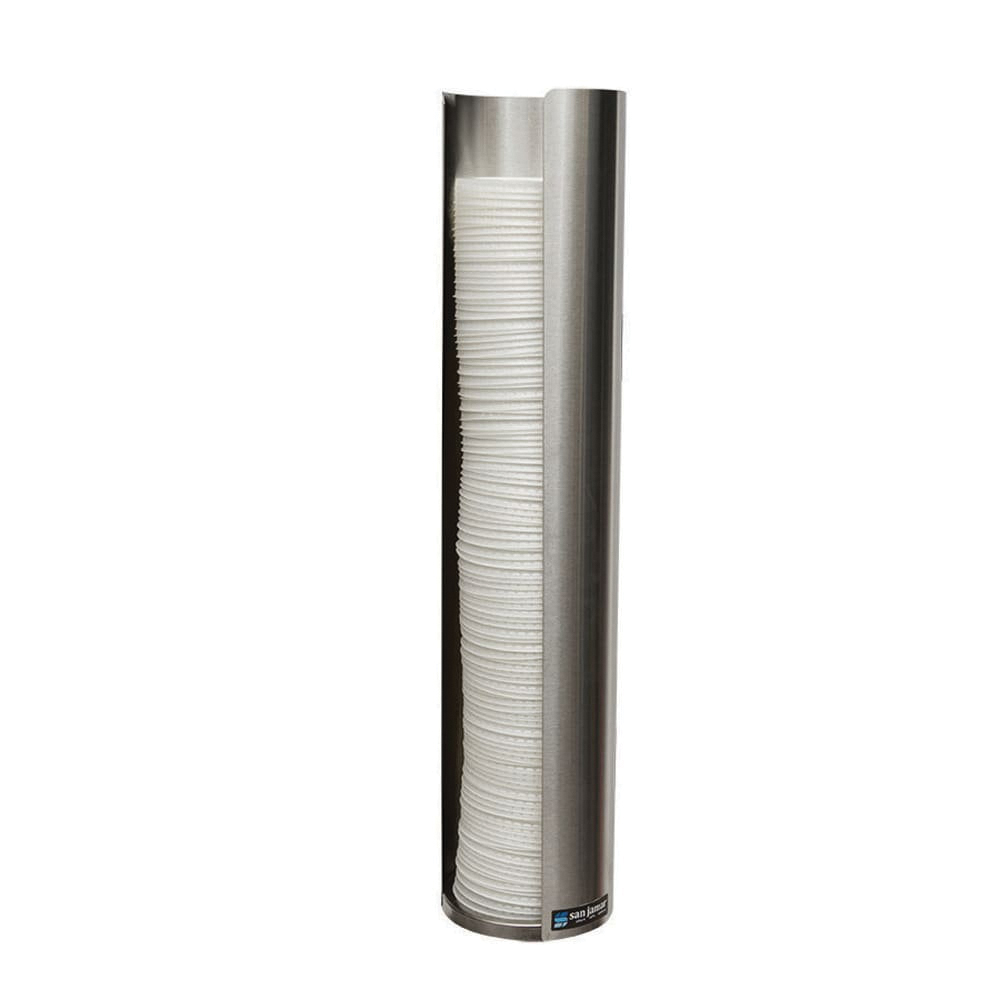 L3500 LID DISPENSER WALL MOUNT1 SLEEVE CAPACITY SS -EA -