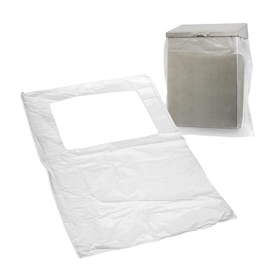 LBSF500HD SANITARY BAG  500/CS POLY 12.5"X23" W/STRAP