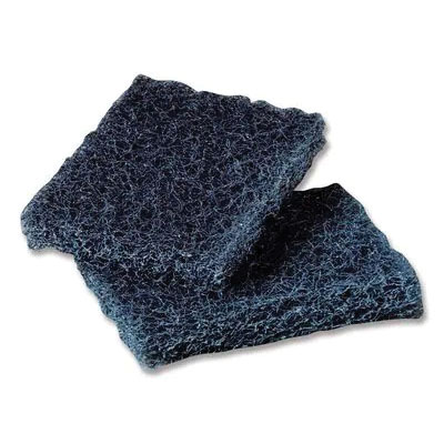 88 HD POT/PAN SCRUB PAD 4/103M  HEAVY DUTY  BLUE