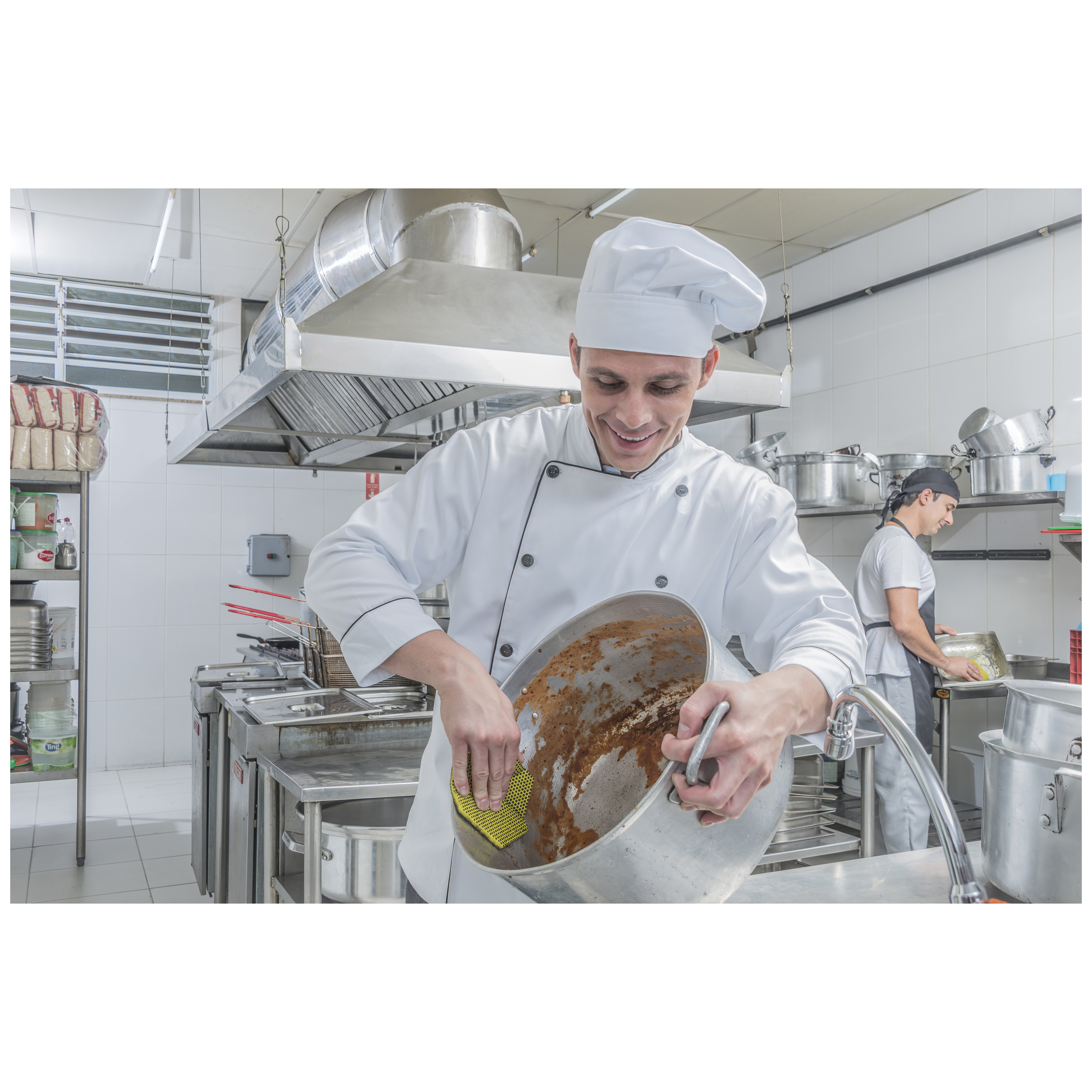 3M 96HEX SCOUR PAD DUAL PURPOSE 15PADS/CS SCOTCH BRITE HEX