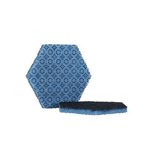 3M 2000HEX Pad Blue 15pads/cs