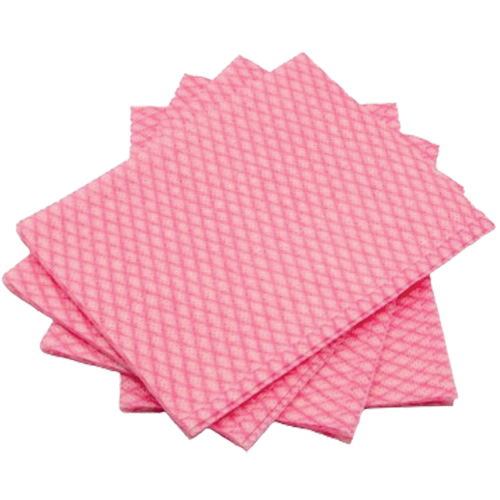 Food Service Pink/White Wiper 11.5x24 300/cs