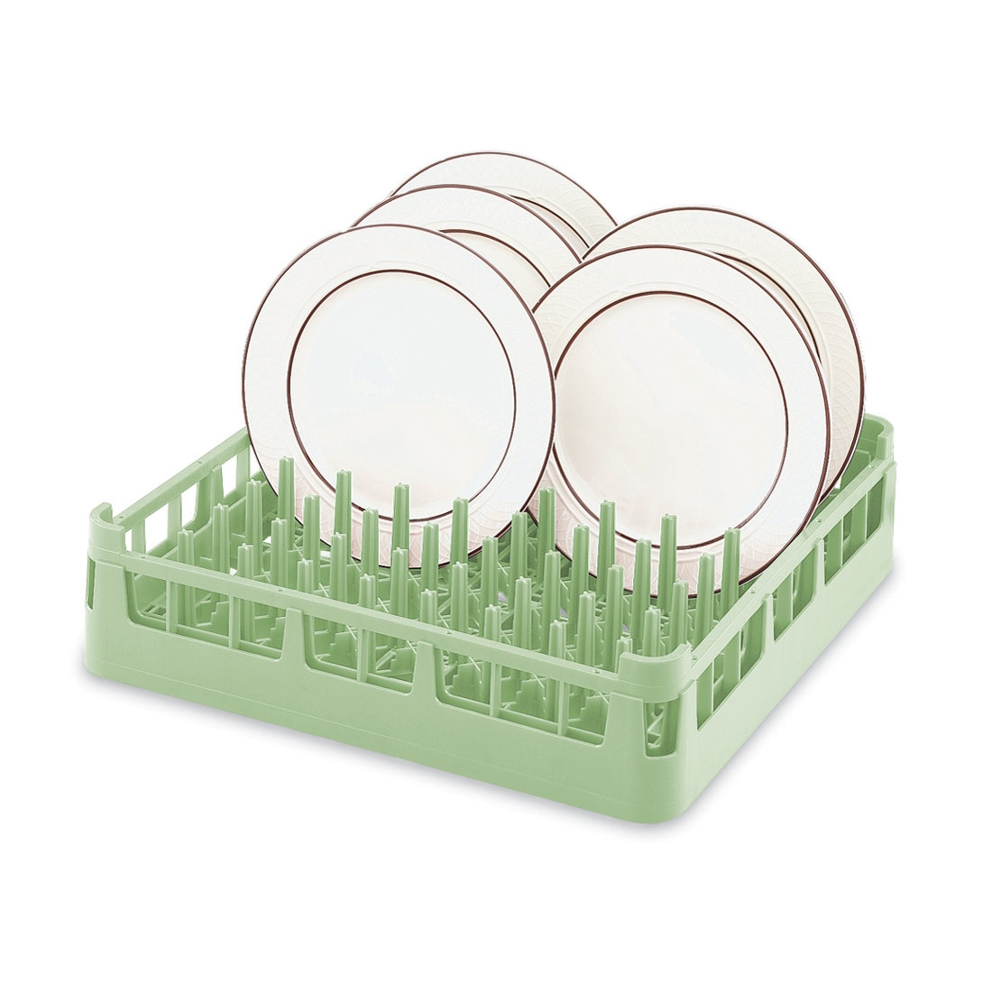 Dishwasher Rack Peg Combination - Full Size Polypropylene - Light Green - EA