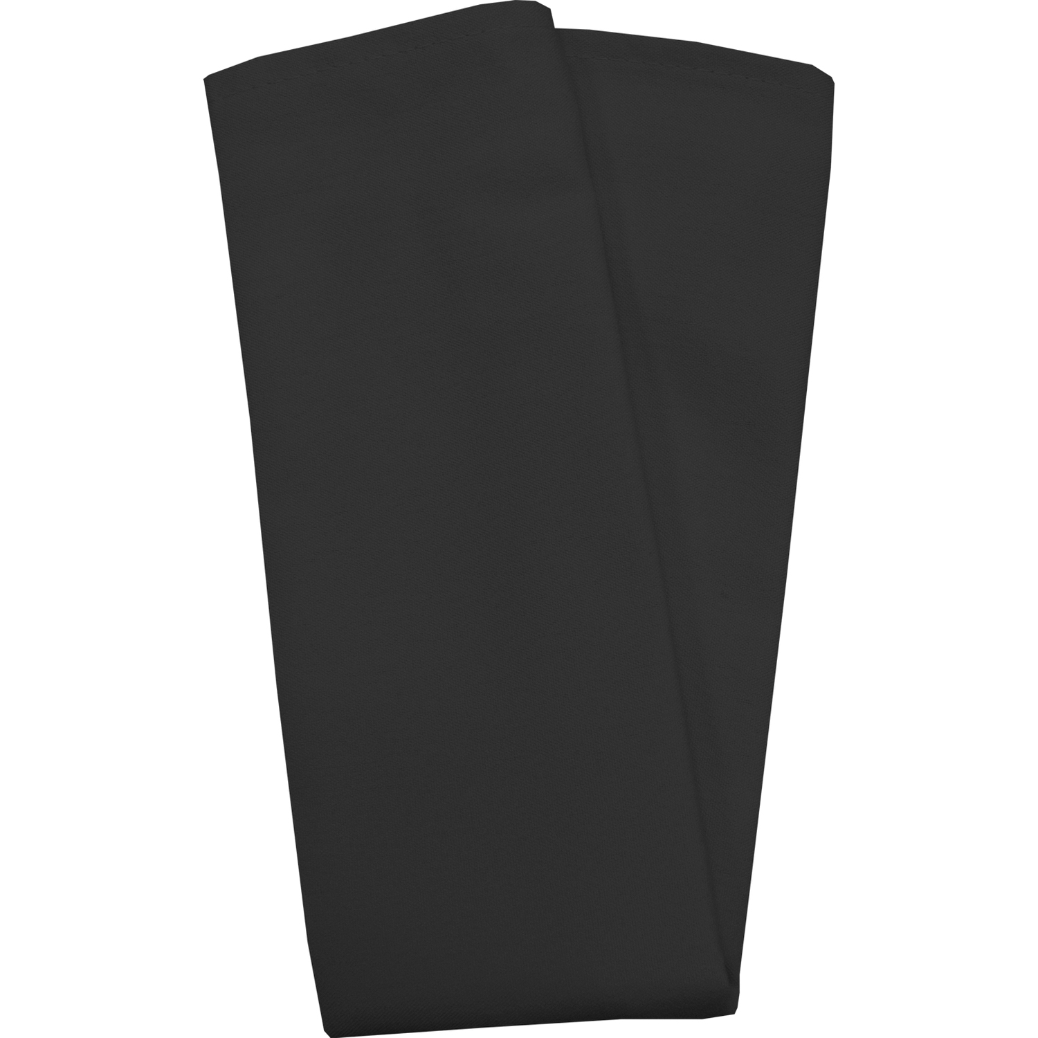 54412020NH014 NAPKIN 20X20 BLACK HEMMED PLAIN
