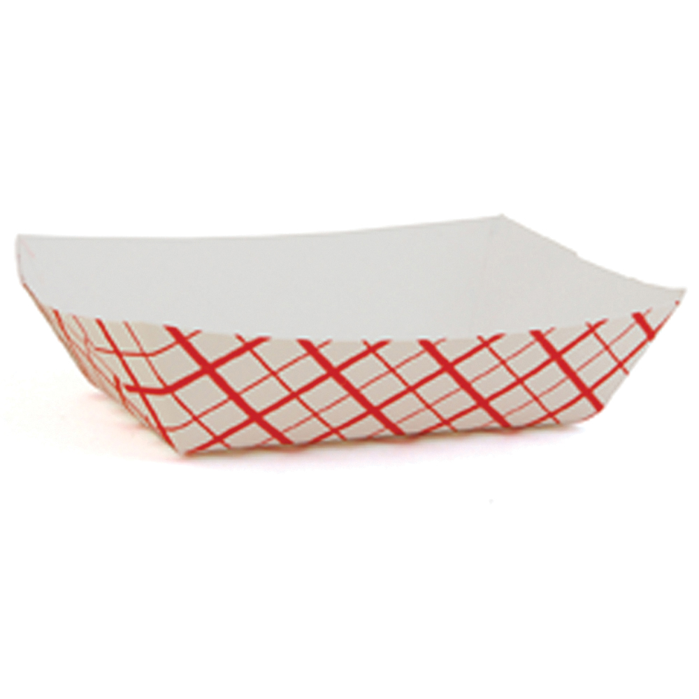 2.5# White Food Tray, 500/cs