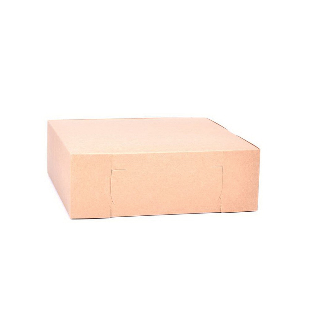 9x9x3 Kraft Bakery Box 250/Case