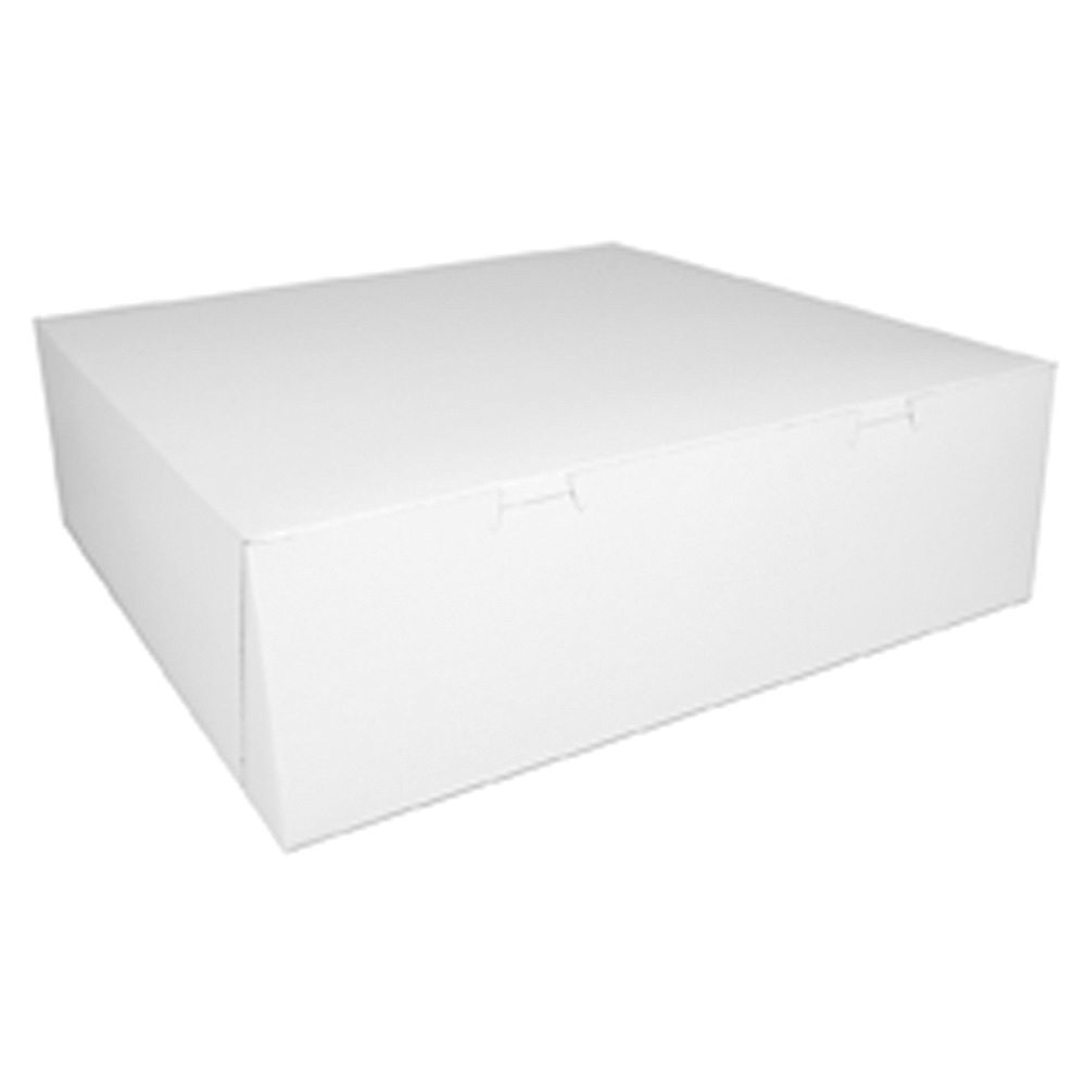 16X16X5 BAKERY BOX 50/BDL0995 CLAYCOAT