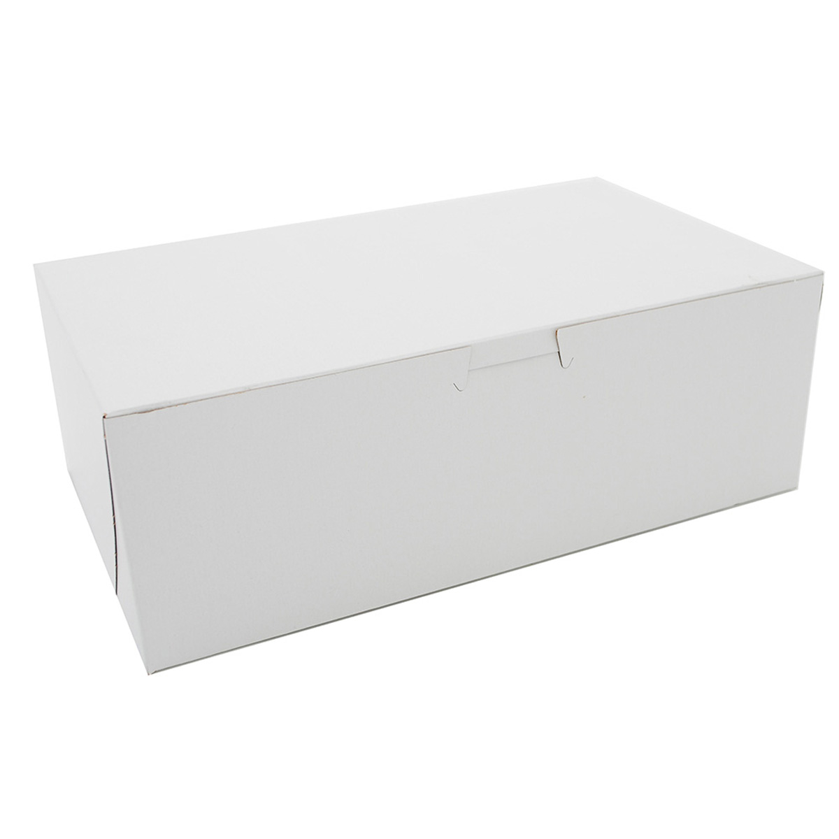10X6X3.5 WHT BAKERY BOX 250/CS 1017 LOCK CORNER