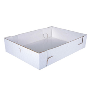 1177 WHITE SHEETCAKE TRAYCORRUGATED 19-3/8X14-1/16X5