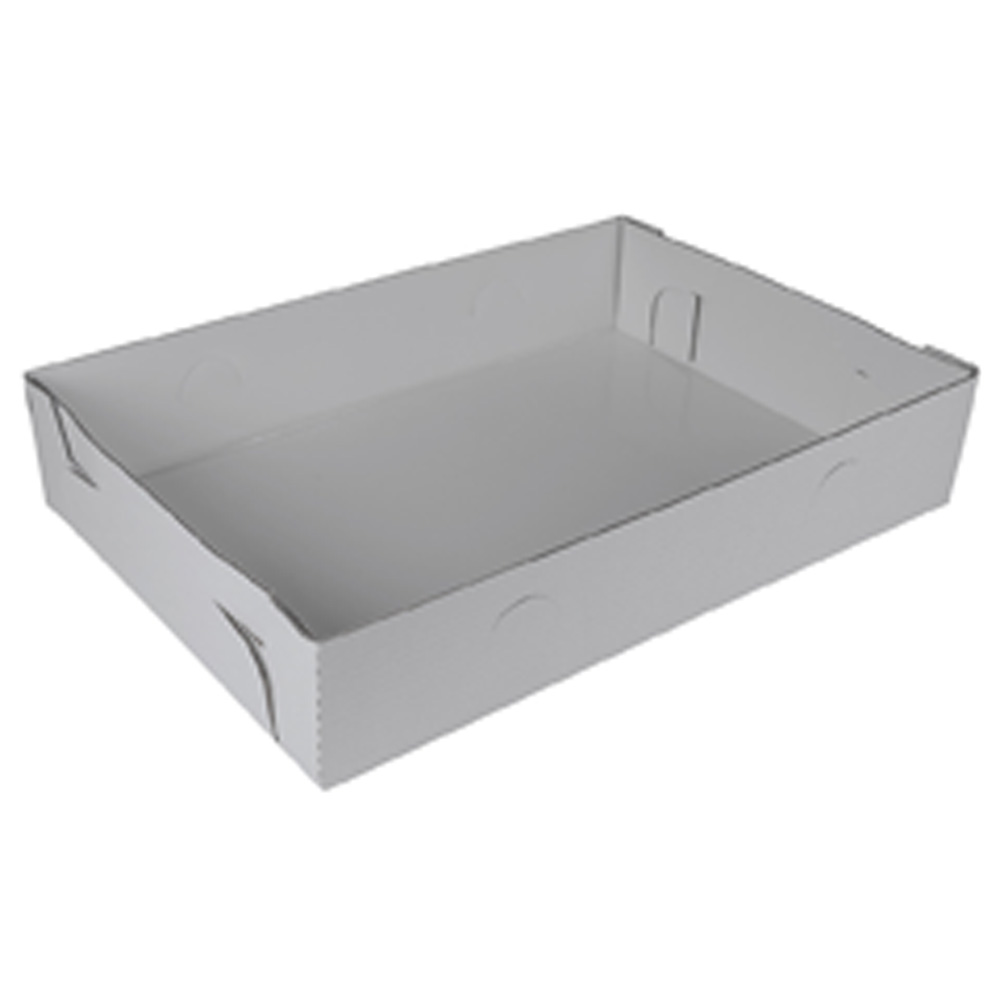 Full Sheet Tray 5" Deep White 25/BDL
