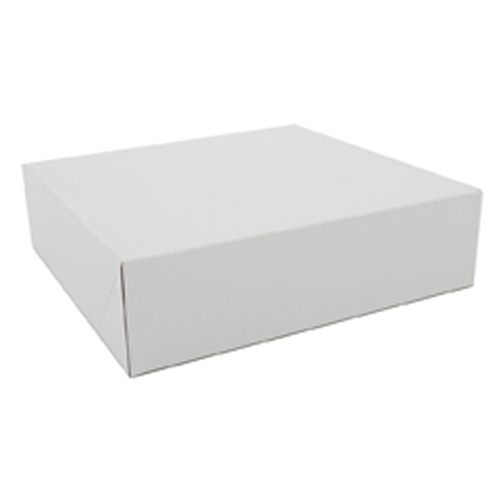 9X9X2-1/2 DONUT BOX WHITE WHITE ONE PIECE 150/CS