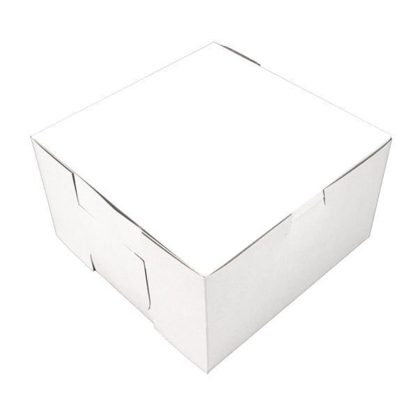 7X7X4 BAKERY BOX 250/BDL1521 CLAYCOAT