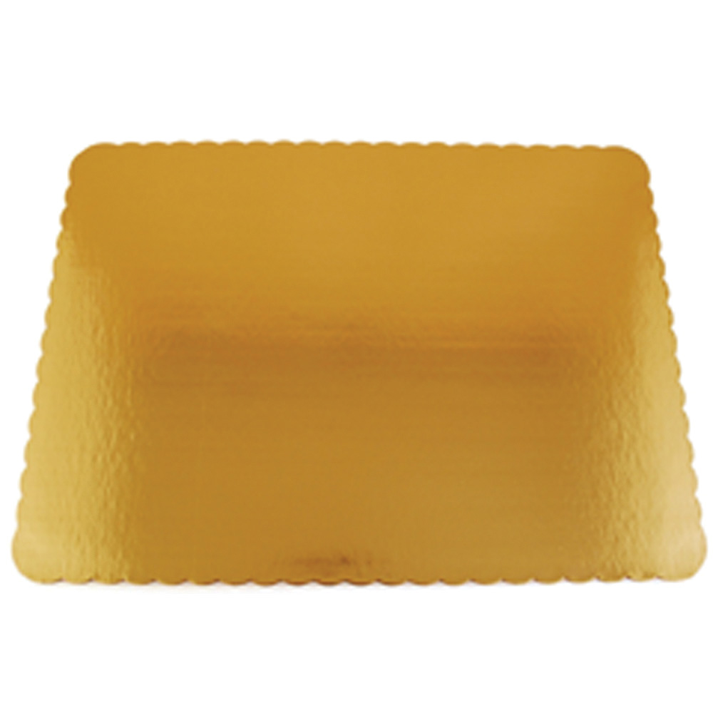 FULL SHEET CAKE PAD GOLD 50/CS 25.5X17.5 LAMINATED #1655