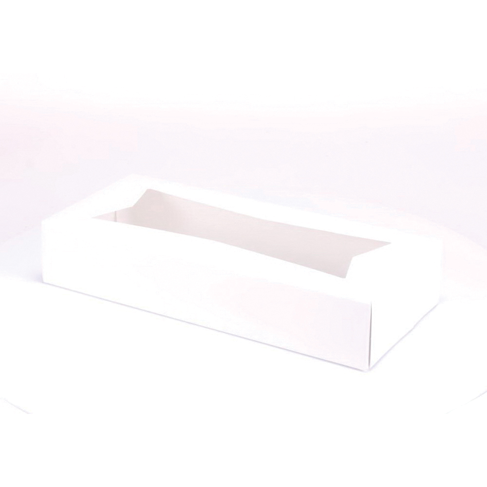 WHT WINDOW BAKERY BOX 200/BDL 12.5X5.5X2-1/4 24243