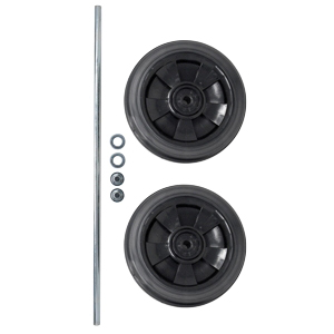 9T73-M9 8" WHEEL KIT W/AXLE & HARDWARE